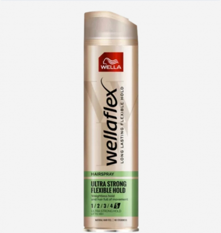 Fixative , Spumă și Ceara pentru Păr - WELLAFLEX FIXATIV FLEXIBIL STRONG NR.5 ULTRA STRONG HOLD 250ML