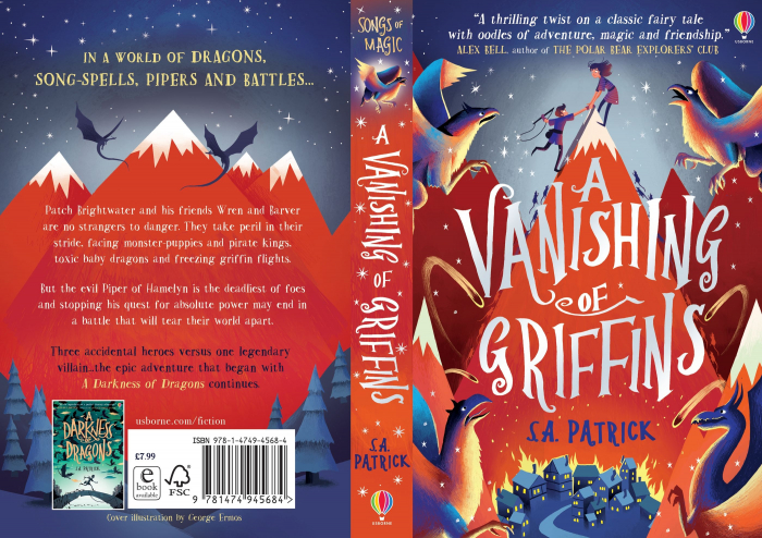 9781474945684 Usborne Song of Music: A Vanishing of Griffins [2]