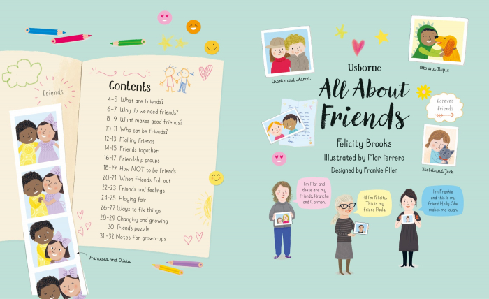 9781474968386 Usborne All About Friends [6]