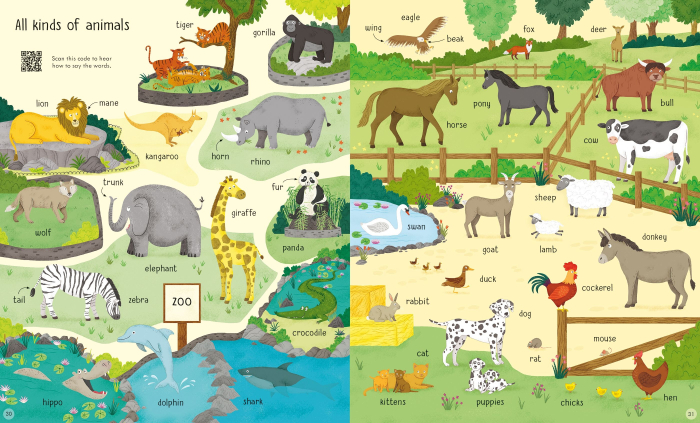 9781474986823 Usborne 1000 English Words [4]