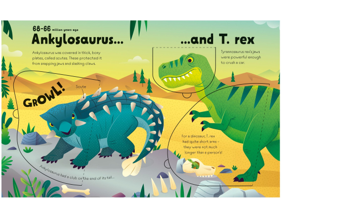 9781805077114 Usborne Great Big Dinosaurs (with Great Big Flaps) [4]