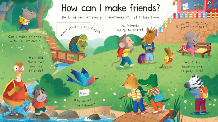 9781805075752 Usborne How can I make friends? [2]