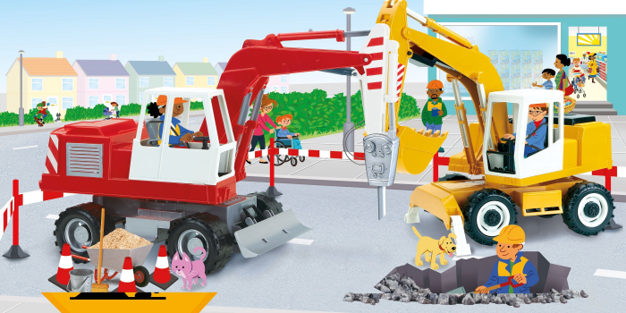 9781805315704 Usborne Lift and Look Diggers [5]