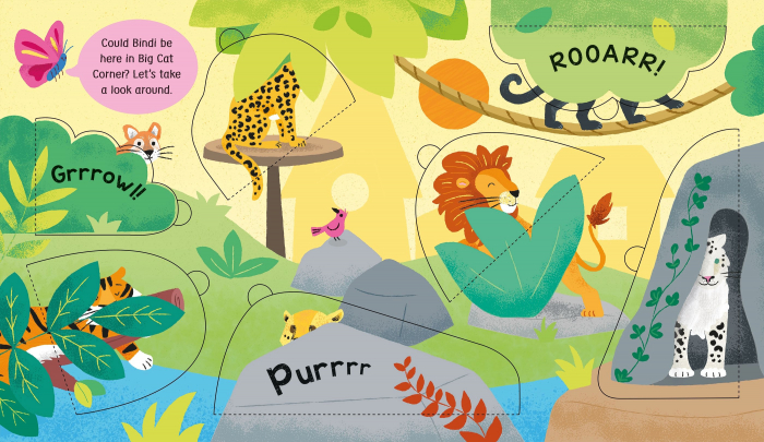 9781835408803 Usborne My First Lift-the-flap Spot and Say At the Zoo [3]