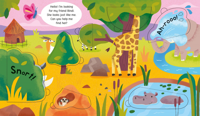 9781835408803 Usborne My First Lift-the-flap Spot and Say At the Zoo [2]