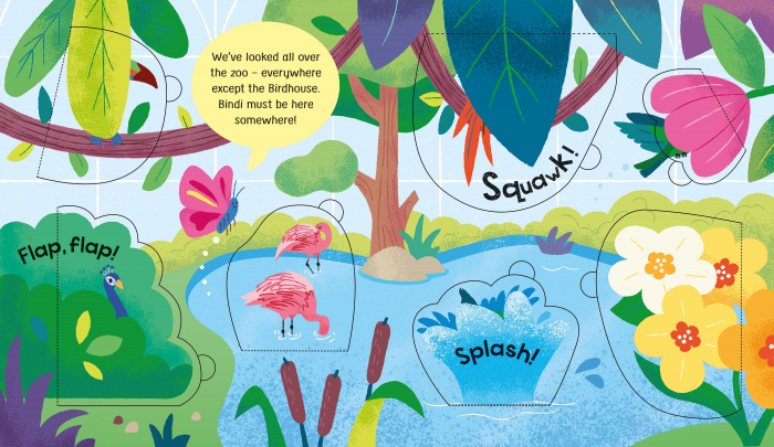 9781835408803 Usborne My First Lift-the-flap Spot and Say At the Zoo [5]