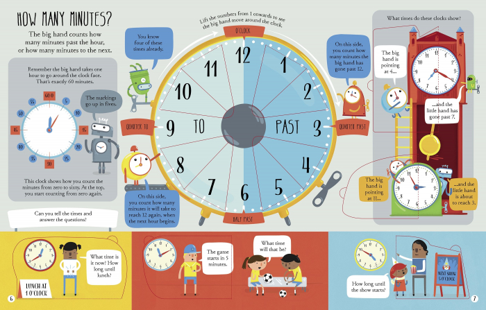 9781409599265 Usborne Lift-the-Flap Telling the Time [4]