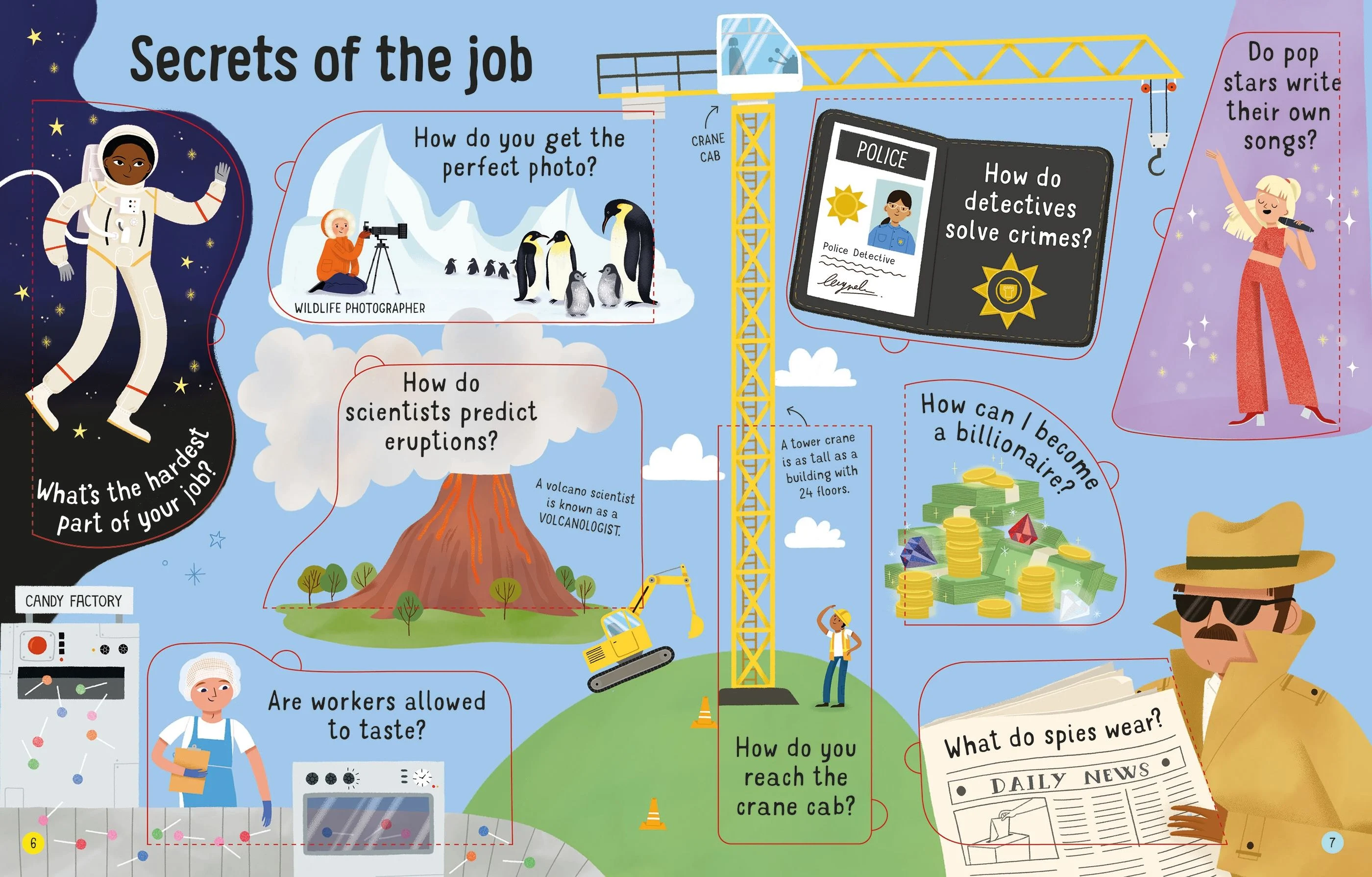9781803705088 Usborne Lift-the-Flap Q&A About Jobs [3]
