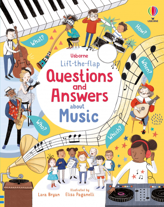 9781474959964 Usborne Lift-the-Flap Questions and Answers about Music [1]