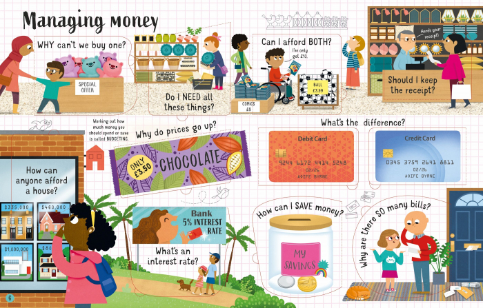 9781803702513 Usborne Lift-the-Flap Questions and Answers about Money [3]