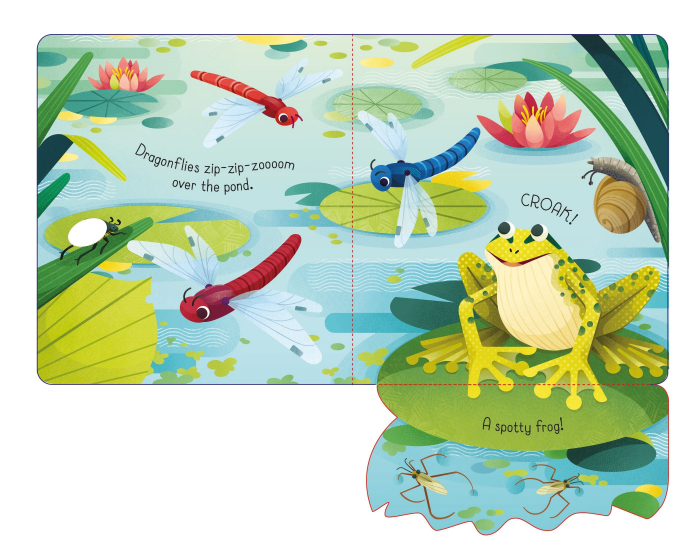 9781474986052 Usborne Little Lift and Look Spotty Frog [2]