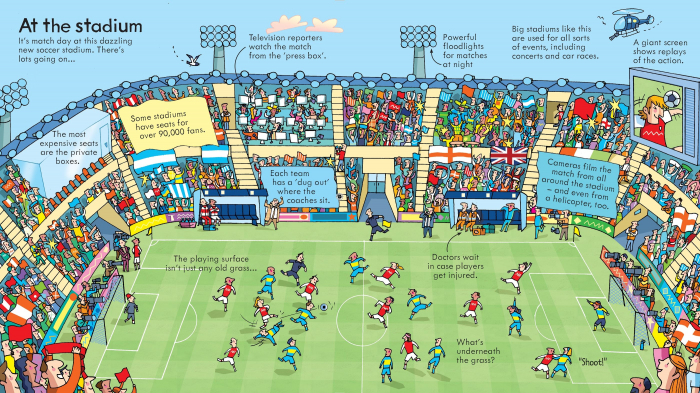 9781409566199 Usborne Look inside Sports [4]