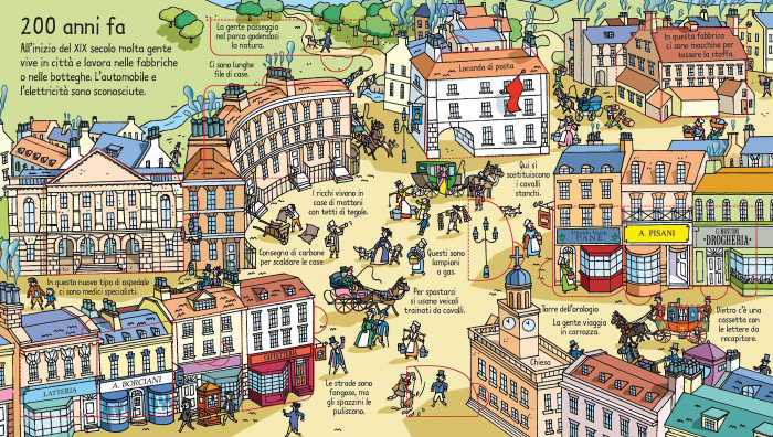 9781409556770 Usborne Look Inside Living Long Ago [2]