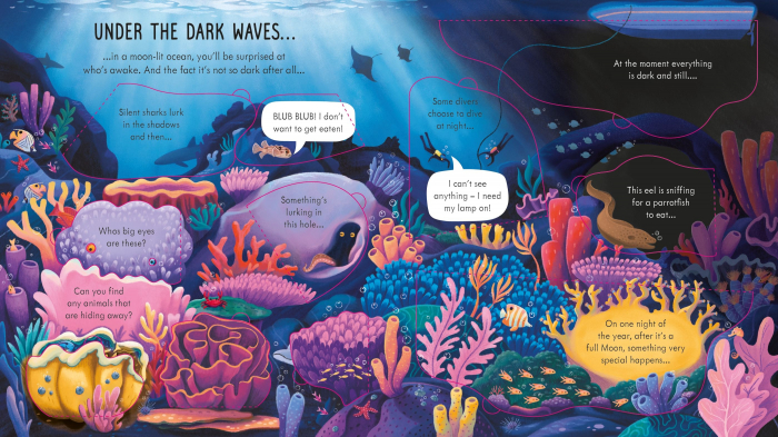 9781803701264 Usborne Look inside Night Time [4]