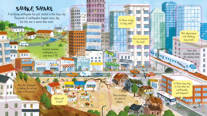 9781474986311 Usborne Look inside Volcanoes and Earthquakes [2]
