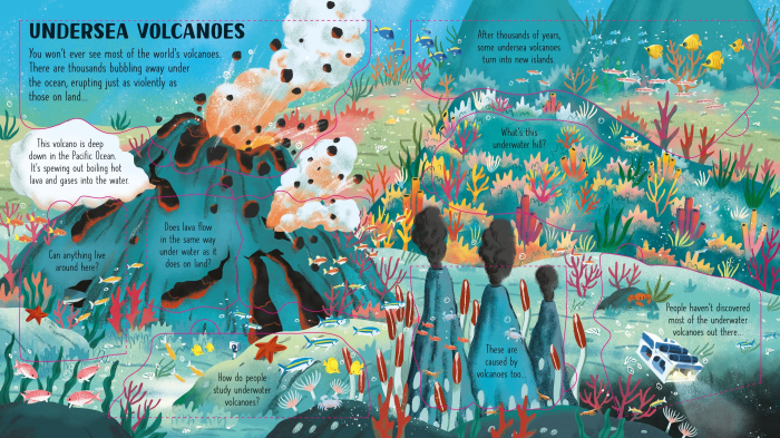 9781474986311 Usborne Look inside Volcanoes and Earthquakes [4]