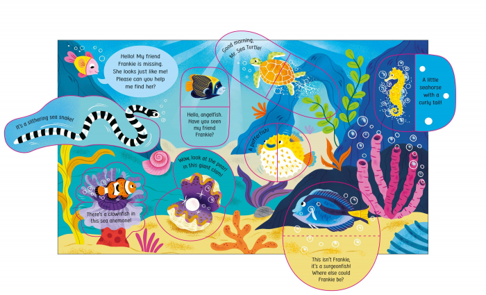 9781835404331 Usborne My First Lift-the-Flap Spot and Say Under the Sea [3]