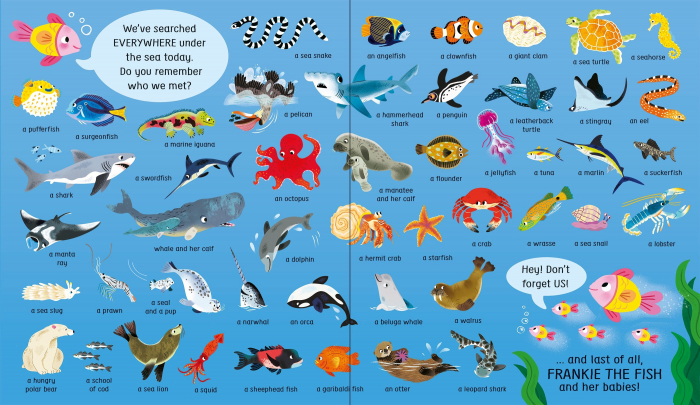 9781835404331 Usborne My First Lift-the-Flap Spot and Say Under the Sea [4]