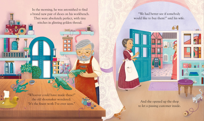 9781474968799 Usborne Peep Inside a Fairy Tale The Elves and the Shoemaker [3]