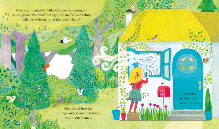 9781474968805 Usborne Peep Inside a Fairy Tale Goldilocks and the Three Bears [3]