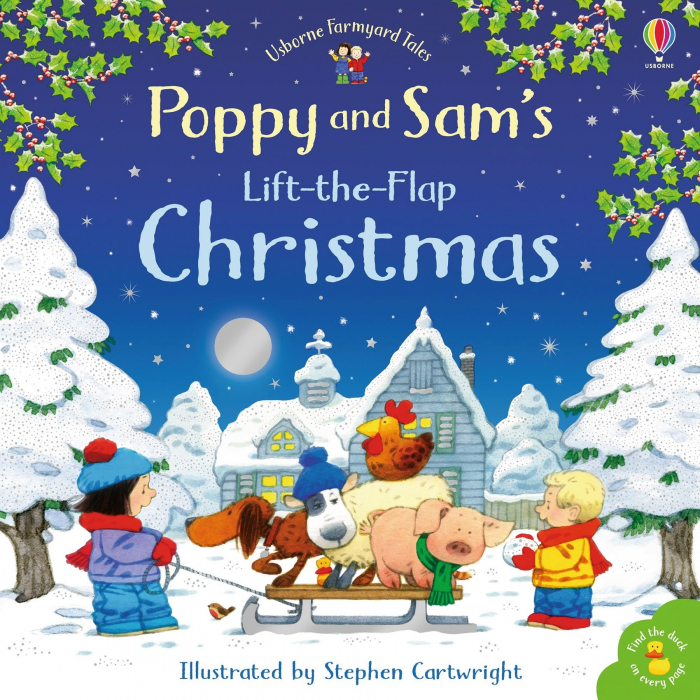 9781474956659 Usborne Poppy and Sam's Lift-the-Flap Christmas [1]