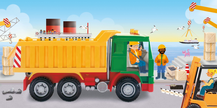 9781805316831 Usborne Lift and Look Trucks [5]