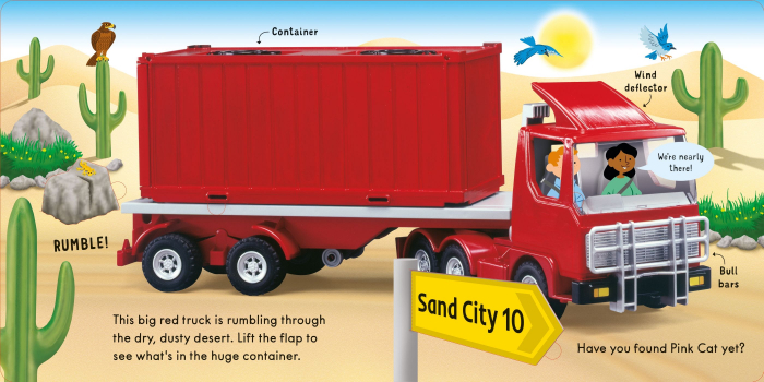 9781805316831 Usborne Lift and Look Trucks [2]