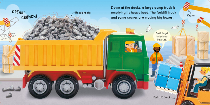 9781805316831 Usborne Lift and Look Trucks [4]