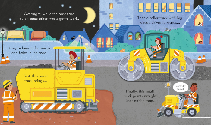 9781805312321 Usborne Peep inside How a Truck Works [3]