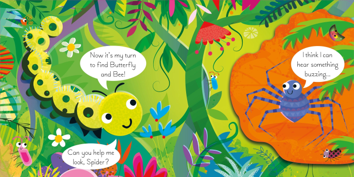 9781474998000  Usborne Play Hide & Seek with Bee [4]