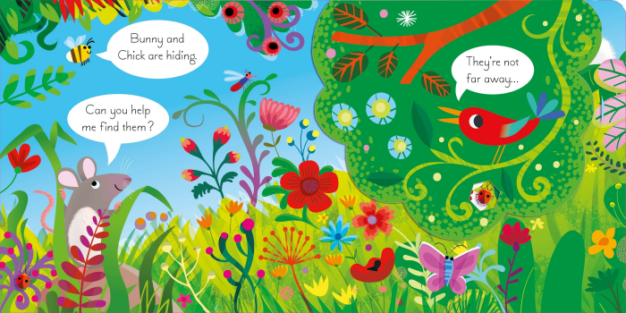 9781474985239 Usborne Play Hide & Seek with Bunny [2]
