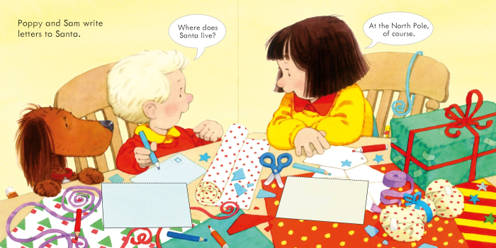9781836045441 Usborne Poppy and Sam's Lift-the-Flap Christmas with Advent Calendar [3]