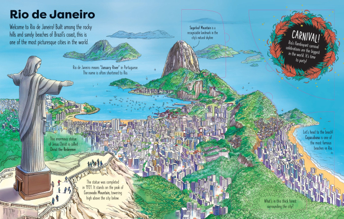 9781409599180 Usborne See Inside Famous Cities [4]