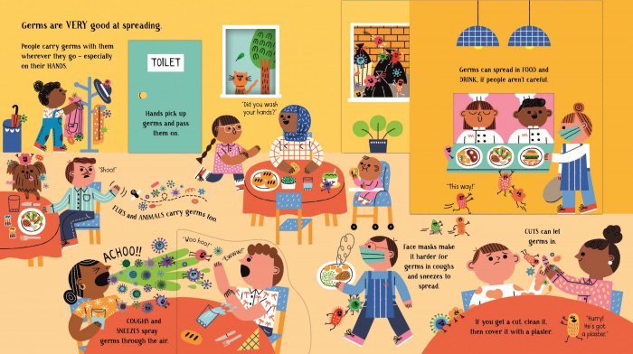 9781474998734 Usborne Step Inside Science: Germs [4]