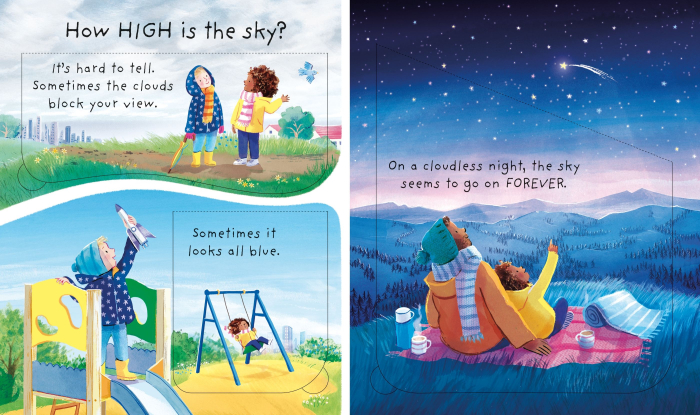 9781835408599 Usborne How high is the sky? [2]
