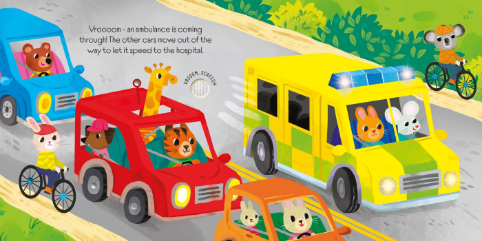 9781803707440 Usborne Lights and Sounds Emergency Vehicles [3]