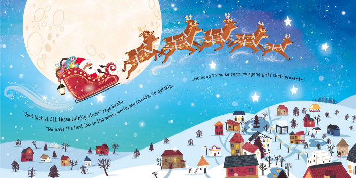 9781803700960 Usborne Twinkly Twinkly Santa's Sleigh Ride [3]