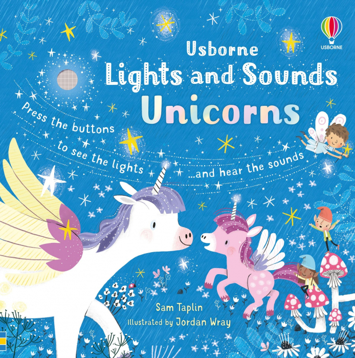 9781801310970 Usborne Lights and Sounds Unicorns [1]