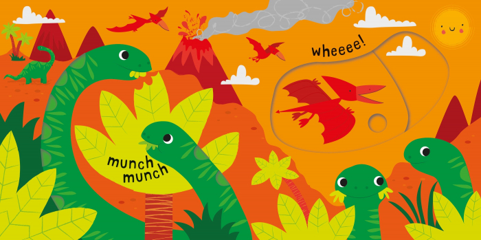 9781805079507 Usborne Slide and See Dinosaurs [2]