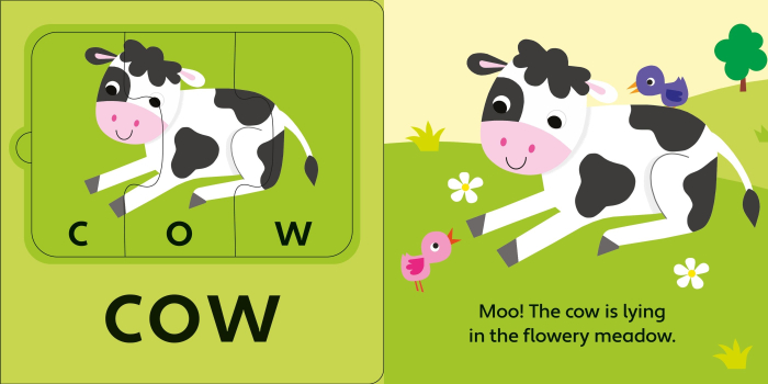 9781803704913 Usborne First Words Jigsaw Book: Farm [7]