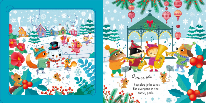9781835409220 Usborne Winter Wonderland Story Jigsaw Book [2]