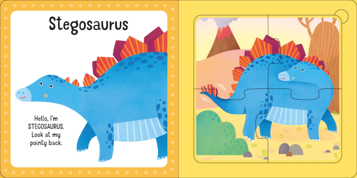 9781835409244 Usborne Dinosaurs Jigsaw Book [4]