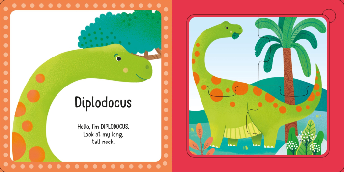 9781835409244 Usborne Dinosaurs Jigsaw Book [3]