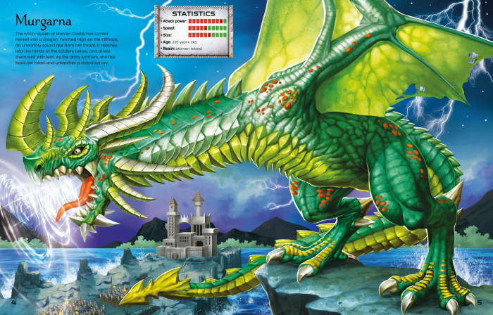9781805319245 Build Your Own Dragons and Fantasy Warriors Sticker Book [5]