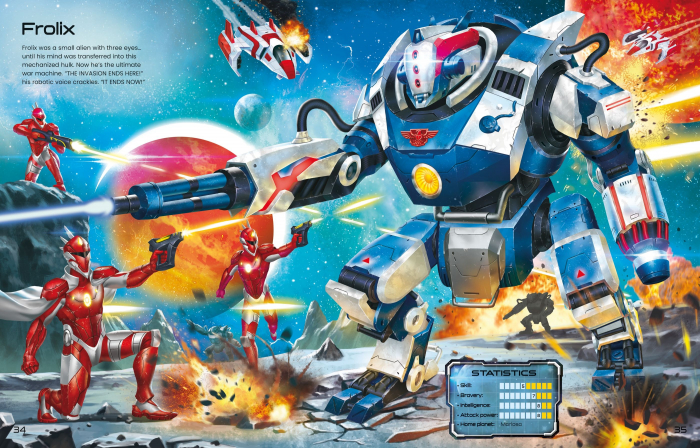 9781805076858 Build Your Own Aliens and Space Warriors Sticker Book [5]