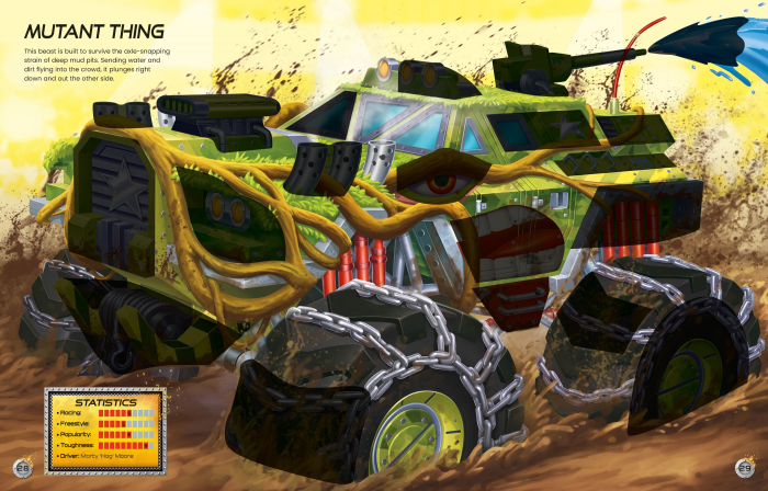 9781835408452 Build Your Own Cars and Monster Trucks Sticker Book [2]