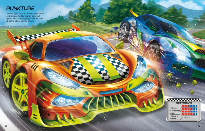 9781835408452 Build Your Own Cars and Monster Trucks Sticker Book [7]