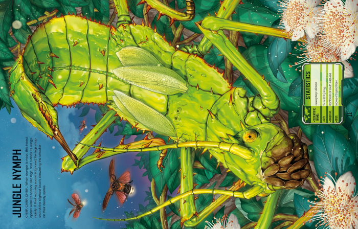 9781805312291 Usborne Build Your Own Giant Bugs Sticker Book [5]