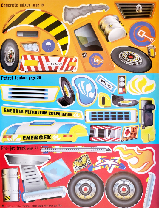 9781409564430 Build Your Own Trucks Sticker Book [3]