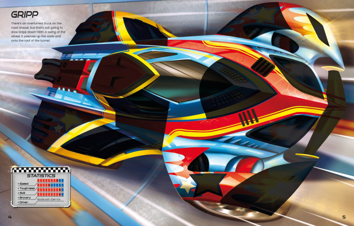 Carte cu stickers "Build Your Own Supercars", Usborne [4]